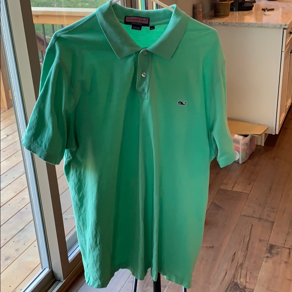 Vineyard Vines XL green polo men’s